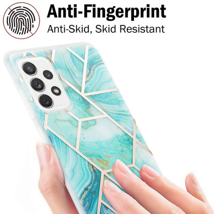 3D Electroplating Marble Pattern TPU Protective Case, For Samsung Galaxy A72 5G / 4G, For Samsung Galaxy A52 5G / 4GG