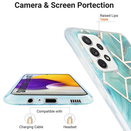 3D Electroplating Marble Pattern TPU Protective Case, For Samsung Galaxy A72 5G / 4G, For Samsung Galaxy A52 5G / 4GG