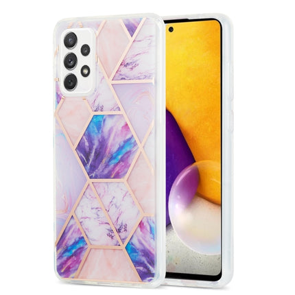 3D Electroplating Marble Pattern TPU Protective Case, For Samsung Galaxy A72 5G / 4G, For Samsung Galaxy A52 5G / 4GG