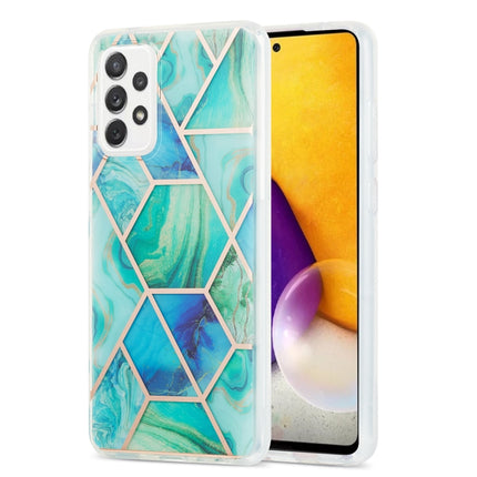 3D Electroplating Marble Pattern TPU Protective Case, For Samsung Galaxy A72 5G / 4G, For Samsung Galaxy A52 5G / 4GG