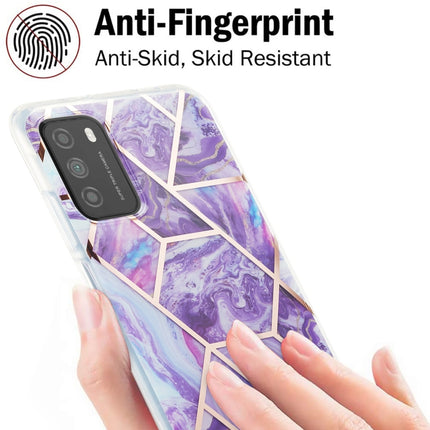 3D Electroplating Marble Pattern TPU Protective Case, For Xiaomi Poco M3 / Note 9 4G / Redmi 9 Power, For Samsung Galaxy A12, For Samsung Galaxy A32 5G, For Samsung Galaxy A52 5G / 4G