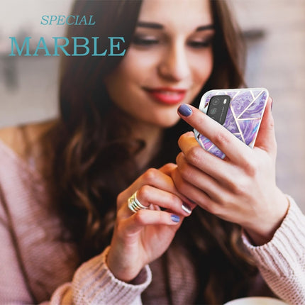 3D Electroplating Marble Pattern TPU Protective Case, For Xiaomi Poco M3 / Note 9 4G / Redmi 9 Power, For Samsung Galaxy A12, For Samsung Galaxy A32 5G, For Samsung Galaxy A52 5G / 4G