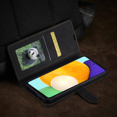 Forwenw F1 Series Matte Strong Magnetism Horizontal Flip Leather Case with Holder & Card Slots & Wallet & Photo Frame, For Samsung Galaxy A52, For Samsung Galaxy A72