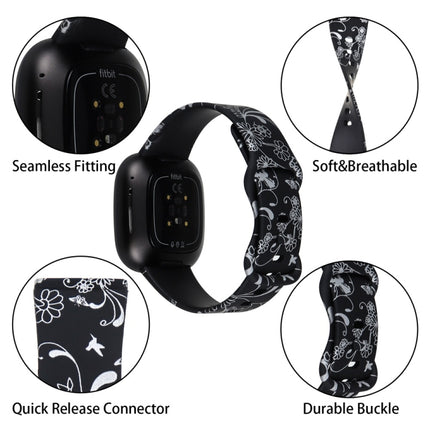 For Fitbit Versa 3 Printing Replacement Strap Watchband, S