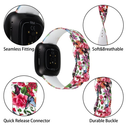 For Fitbit Versa 3 Printing Replacement Strap Watchband, S