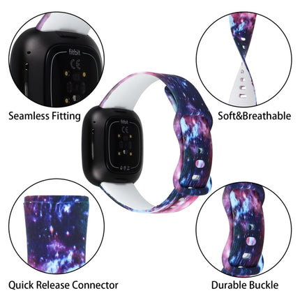 For Fitbit Versa 3 Printing Replacement Strap Watchband, L