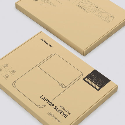 NILLKIN Water Wave Texture Versatile Laptop Sleeve, For 14.0 inch and Below