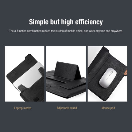 NILLKIN Water Wave Texture Versatile Laptop Sleeve, For 14.0 inch and Below