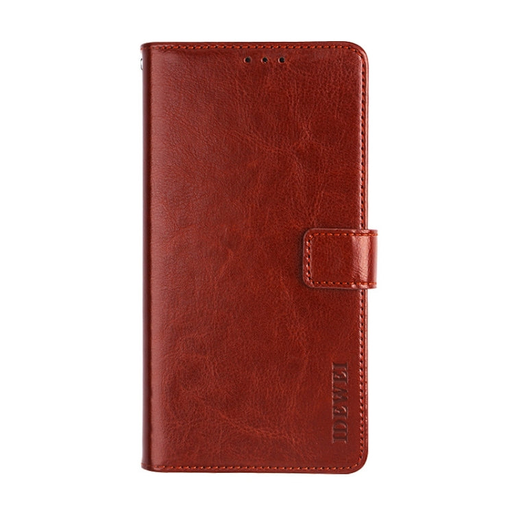 idewei Crazy Horse Texture Horizontal Flip Leather Case with Holder & Card Slots & Wallet, For Asus ROG Phone 5, For Meizu 18, For Meizu 18 Pro