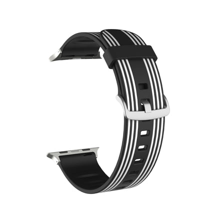 Silicone Replaceable Watch Strap, For Apple Watch Ultra 49mm / Series 8&7 45mm / SE 2&6&SE&5&4 44mm / 3&2&1 42mm