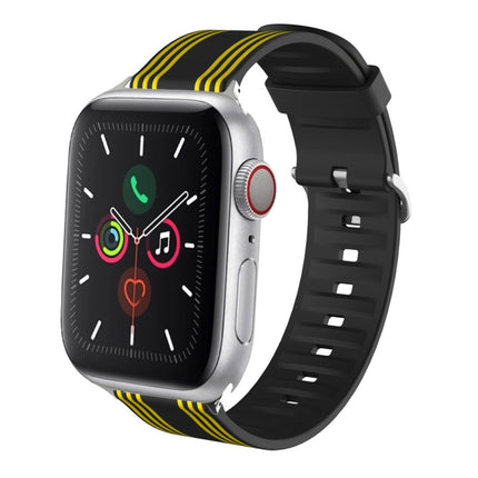 Silicone Replaceable Watch Strap, For Apple Watch Ultra 49mm / Series 8&7 45mm / SE 2&6&SE&5&4 44mm / 3&2&1 42mm