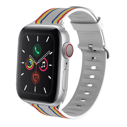 Silicone Replaceable Watch Strap, For Apple Watch Ultra 49mm / Series 8&7 45mm / SE 2&6&SE&5&4 44mm / 3&2&1 42mm