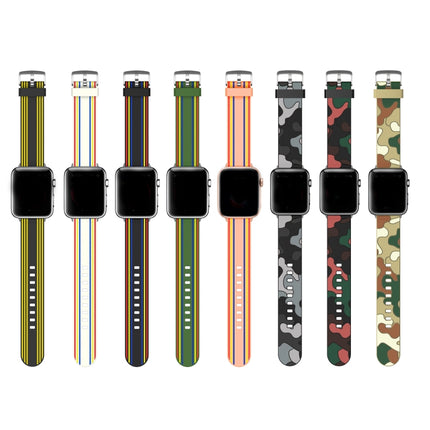 Silicone Replaceable Watch Strap, For Apple Watch Ultra 49mm / Series 8&7 45mm / SE 2&6&SE&5&4 44mm / 3&2&1 42mm