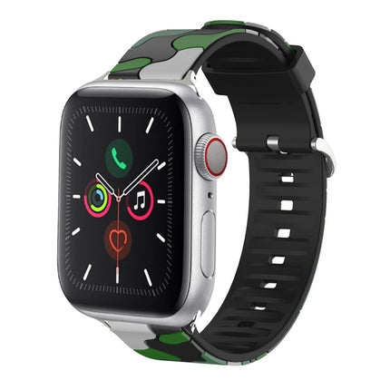 Silicone Replaceable Watch Strap, For Apple Watch Series 8&7 41mm / SE 2&6&SE&5&4 40mm / 3&2&1 38mm, For Apple Watch Series 7 45mm / 6 & SE & 5 & 4 44mm / 3 & 2 & 1 42mm, For Apple Watch Series 7 41mm / 6 & SE & 5 & 4 40mm / 3 & 2 & 1 38mm