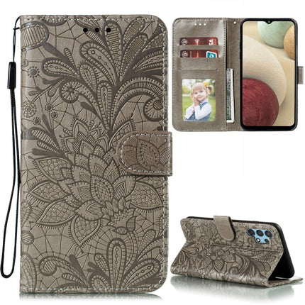Lace Flower Embossing Pattern Horizontal Flip Leather Case with Holder & Card Slots & Wallet & Photo Frame, For Samsung Galaxy A02 / M02 (EU), For Samsung Galaxy A32 4G, For Samsung Galaxy F62 / M62, For LG Stylo 7 5G