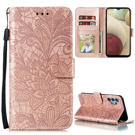 Lace Flower Embossing Pattern Horizontal Flip Leather Case with Holder & Card Slots & Wallet & Photo Frame, For Samsung Galaxy A02 / M02 (EU), For Samsung Galaxy A32 4G, For Samsung Galaxy F62 / M62, For LG Stylo 7 5G