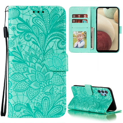 Lace Flower Embossing Pattern Horizontal Flip Leather Case with Holder & Card Slots & Wallet & Photo Frame, For Samsung Galaxy A02 / M02 (EU), For Samsung Galaxy A32 4G, For Samsung Galaxy F62 / M62, For LG Stylo 7 5G