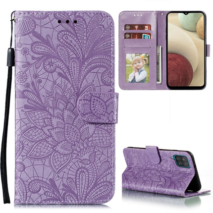 Lace Flower Embossing Pattern Horizontal Flip Leather Case with Holder & Card Slots & Wallet & Photo Frame, For Samsung Galaxy A02 / M02 (EU), For Samsung Galaxy A32 4G, For Samsung Galaxy F62 / M62, For LG Stylo 7 5G