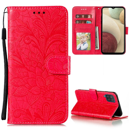 Lace Flower Embossing Pattern Horizontal Flip Leather Case with Holder & Card Slots & Wallet & Photo Frame, For Samsung Galaxy A02 / M02 (EU), For Samsung Galaxy A32 4G, For Samsung Galaxy F62 / M62, For LG Stylo 7 5G