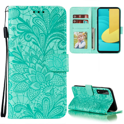 Lace Flower Embossing Pattern Horizontal Flip Leather Case with Holder & Card Slots & Wallet & Photo Frame, For Samsung Galaxy A02 / M02 (EU), For Samsung Galaxy A32 4G, For Samsung Galaxy F62 / M62, For LG Stylo 7 5G