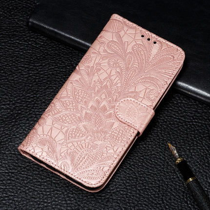 Lace Flower Embossing Pattern Horizontal Flip Leather Case with Holder & Card Slots & Wallet & Photo Frame, For Xiaomi Redmi K40, For Xiaomi Mi 11