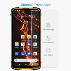 50 PCS 0.26mm 9H Surface Hardness 2.5D Explosion-proof Tempered Glass Non-full Screen Film