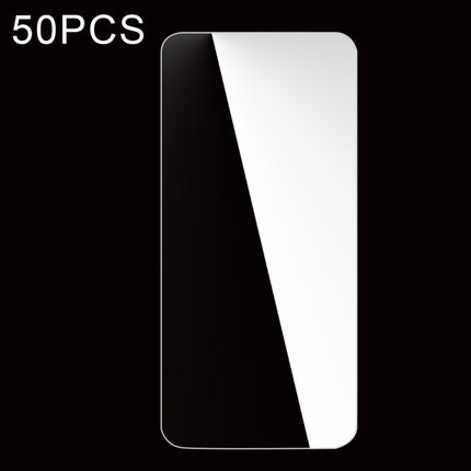 50 PCS 0.26mm 9H Surface Hardness 2.5D Explosion-proof Tempered Glass Non-full Screen Film