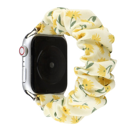 Fabric Hair Ring Replacement Strap Watchband, For Apple Watch Ultra 49mm / Series 8&7 45mm / SE 2&6&SE&5&4 44mm / 3&2&1 42mm, For Apple Watch Series 8&7 41mm / SE 2&6&SE&5&4 40mm / 3&2&1 38mm
