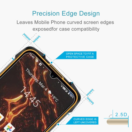 10 PCS 0.26mm 9H Surface Hardness 2.5D Explosion-proof Tempered Glass Non-full Screen Film, For Cubot Kingkong 5 Pro(20 PCS), For Doogee S58 Pro (10 PCS), For Doogee S68 Pro (10 PCS), For Doogee S86 Pro / S86 (10 PCS)