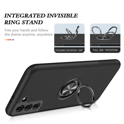 PC + TPU Shockproof Magnetic Protective Case with Invisible Ring Holder, For Samsung Galaxy S21+ 5G, For Samsung Galaxy S21 Ultra 5G, For Samsung Galaxy A52, For Samsung Galaxy A72