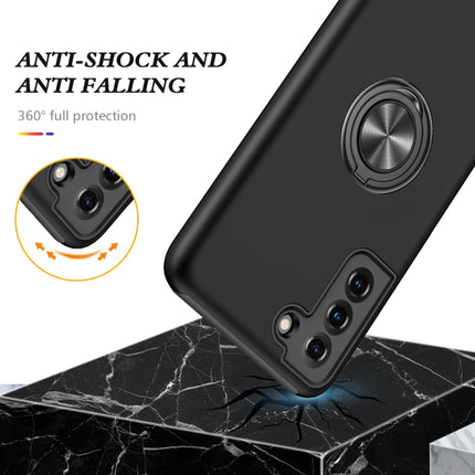 PC + TPU Shockproof Magnetic Protective Case with Invisible Ring Holder, For Samsung Galaxy S21+ 5G, For Samsung Galaxy S21 Ultra 5G, For Samsung Galaxy A52, For Samsung Galaxy A72