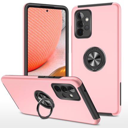 PC + TPU Shockproof Magnetic Protective Case with Invisible Ring Holder, For Samsung Galaxy S21+ 5G, For Samsung Galaxy S21 Ultra 5G, For Samsung Galaxy A52, For Samsung Galaxy A72