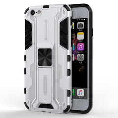 Supersonic PC + TPU Shock-proof Protective Case with Holder, For iPhone 6 & 6s, For iPhone 6 Plus & 6s Plus, For iPhone 8 Plus & 7 Plus, For iPhone 11, For iPhone 11 Pro