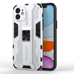 Supersonic PC + TPU Shock-proof Protective Case with Holder, For iPhone 6 & 6s, For iPhone 6 Plus & 6s Plus, For iPhone 8 Plus & 7 Plus, For iPhone 11, For iPhone 11 Pro