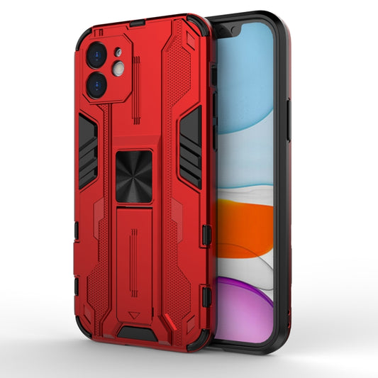 Supersonic PC + TPU Stoßfeste Schutzhülle mit Halterung, Für iPhone 11 Pro Max, Für iPhone 12 mini, Für iPhone 12 / 12 Pro, Für iPhone 12 Pro Max, Für iPhone SE 2022 / SE 2020 / 8 / 7