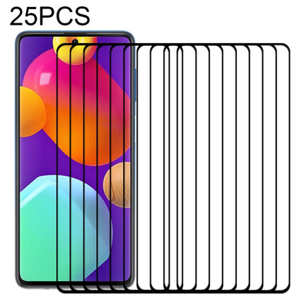 25 PCS Full Glue Full Screen Tempered Glass Film, For Samsung Galaxy M62 (25 PCS), For Samsung Galaxy F62 (25 PCS), For Xiaomi Poco X3 Pro (25 PCS), For Xiaomi Poco F3 (25 PCS), For Xiaomi Redmi Note 9T (25 PCS), For Xiaomi Redmi Note 10S (25 PCS)     ...