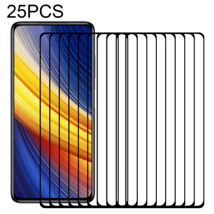 25 PCS Full Glue Full Screen Tempered Glass Film, For Samsung Galaxy M62 (25 PCS), For Samsung Galaxy F62 (25 PCS), For Xiaomi Poco X3 Pro (25 PCS), For Xiaomi Poco F3 (25 PCS), For Xiaomi Redmi Note 9T (25 PCS), For Xiaomi Redmi Note 10S (25 PCS)     ...