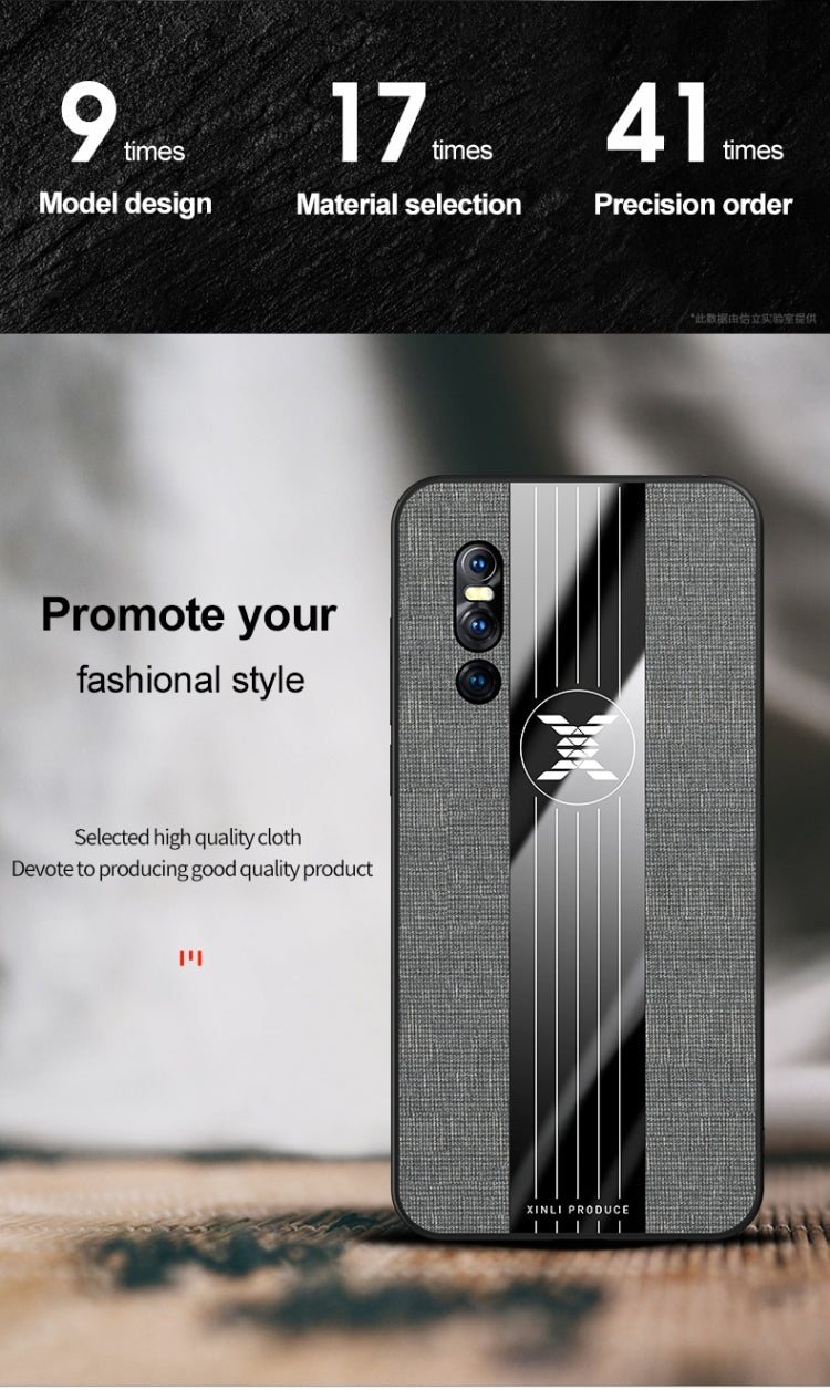 XINLI Stitching Cloth Texture Shockproof TPU Protective Case, For Vivo X27, For Vivo Y91, For Vivo Y95, For Vivo X23