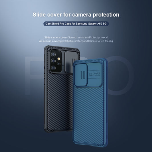 NILLKIN CamShield Pro Series PC Full Coverage Dust-proof Scratch Resistant Mobile Phone Case, For Samsung Galaxy A52 5G