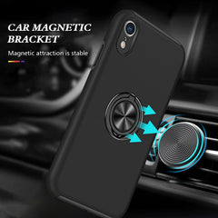 PC + TPU Shockproof Magnetic Protective Case with Invisible Ring Holder, For iPhone XR, For iPhone XS Max, For iPhone 11, For iPhone 11 Pro, For iPhone 11 Pro Max