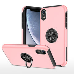 PC + TPU Shockproof Magnetic Protective Case with Invisible Ring Holder, For iPhone XR, For iPhone XS Max, For iPhone 11, For iPhone 11 Pro, For iPhone 11 Pro Max