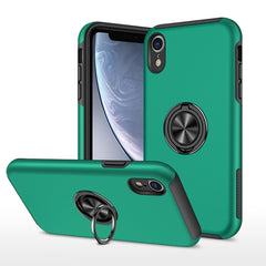 PC + TPU Shockproof Magnetic Protective Case with Invisible Ring Holder, For iPhone XR, For iPhone XS Max, For iPhone 11, For iPhone 11 Pro, For iPhone 11 Pro Max