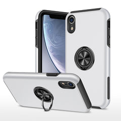 PC + TPU Shockproof Magnetic Protective Case with Invisible Ring Holder, For iPhone XR, For iPhone XS Max, For iPhone 11, For iPhone 11 Pro, For iPhone 11 Pro Max