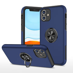 PC + TPU Shockproof Magnetic Protective Case with Invisible Ring Holder, For iPhone XR, For iPhone XS Max, For iPhone 11, For iPhone 11 Pro, For iPhone 11 Pro Max