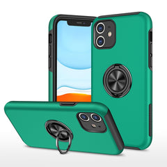 PC + TPU Shockproof Magnetic Protective Case with Invisible Ring Holder, For iPhone XR, For iPhone XS Max, For iPhone 11, For iPhone 11 Pro, For iPhone 11 Pro Max