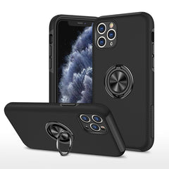 PC + TPU Shockproof Magnetic Protective Case with Invisible Ring Holder, For iPhone XR, For iPhone XS Max, For iPhone 11, For iPhone 11 Pro, For iPhone 11 Pro Max