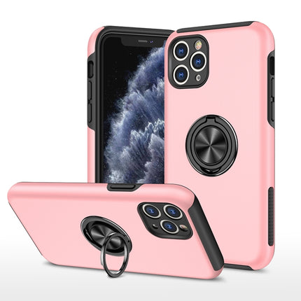 PC + TPU Shockproof Magnetic Protective Case with Invisible Ring Holder, For iPhone 11 Pro, For iPhone 11 Pro Max, For iPhone 12 mini, For iPhone 12