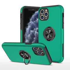 PC + TPU Shockproof Magnetic Protective Case with Invisible Ring Holder, For iPhone XR, For iPhone XS Max, For iPhone 11, For iPhone 11 Pro, For iPhone 11 Pro Max