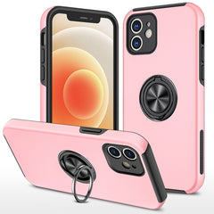 PC + TPU Shockproof Magnetic Protective Case with Invisible Ring Holder, For iPhone 12 mini, For iPhone 12, For iPhone 12 Pro, For iPhone 12 Pro Max