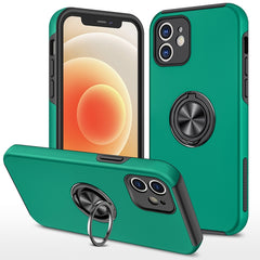 PC + TPU Shockproof Magnetic Protective Case with Invisible Ring Holder, For iPhone 12 mini, For iPhone 12, For iPhone 12 Pro, For iPhone 12 Pro Max